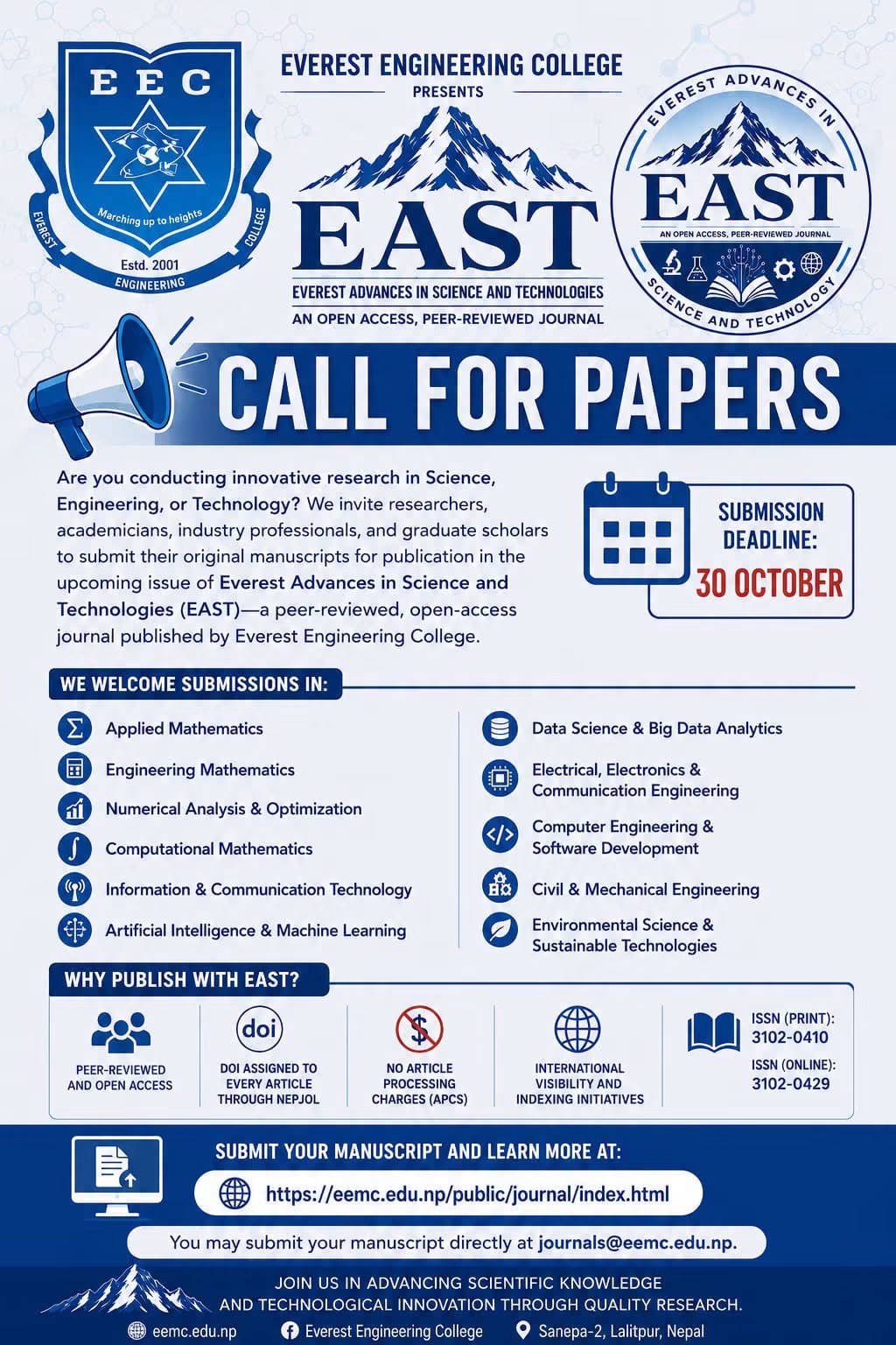 Call for Papers
